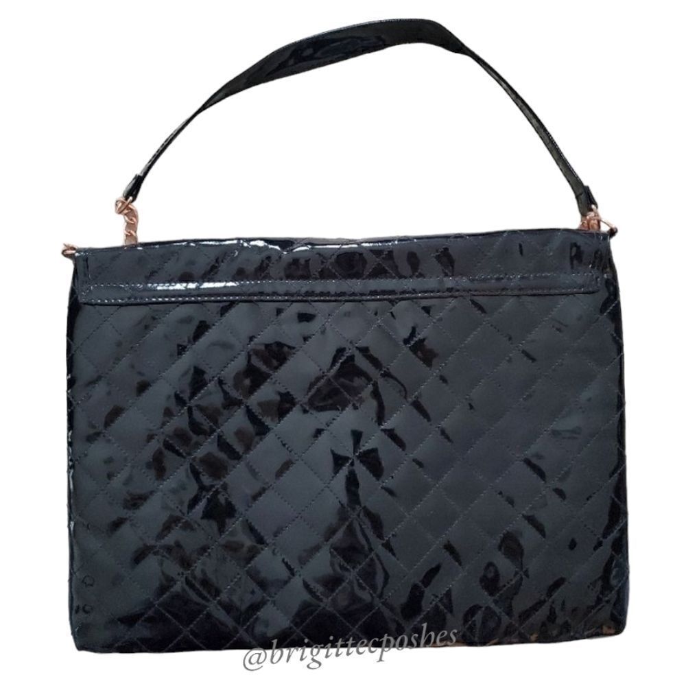 KIM KARDASHIAN Black Envelope Shoulder Bag - Picture 3 of 12